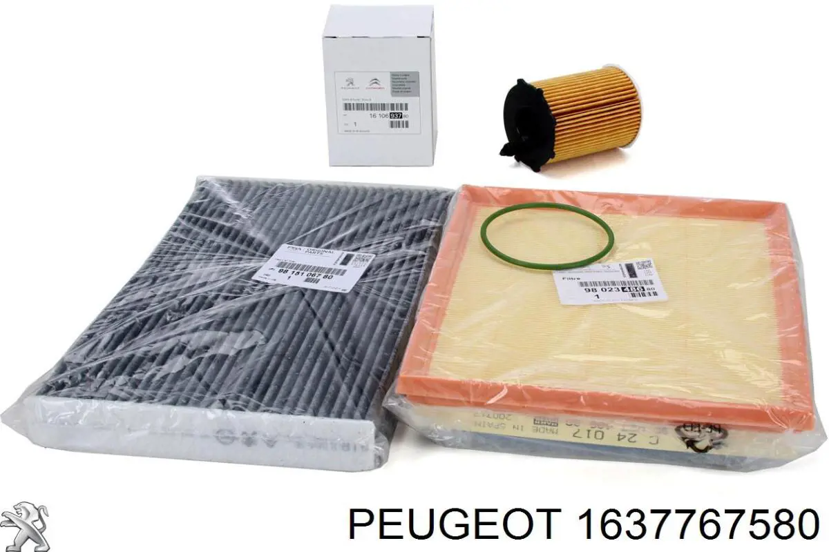 Filtro de aceite Peugeot/Citroen 1637767580 precio, desde 5,79 EUR