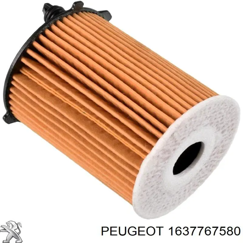 Filtro de aceite 1637767580 Peugeot/Citroen