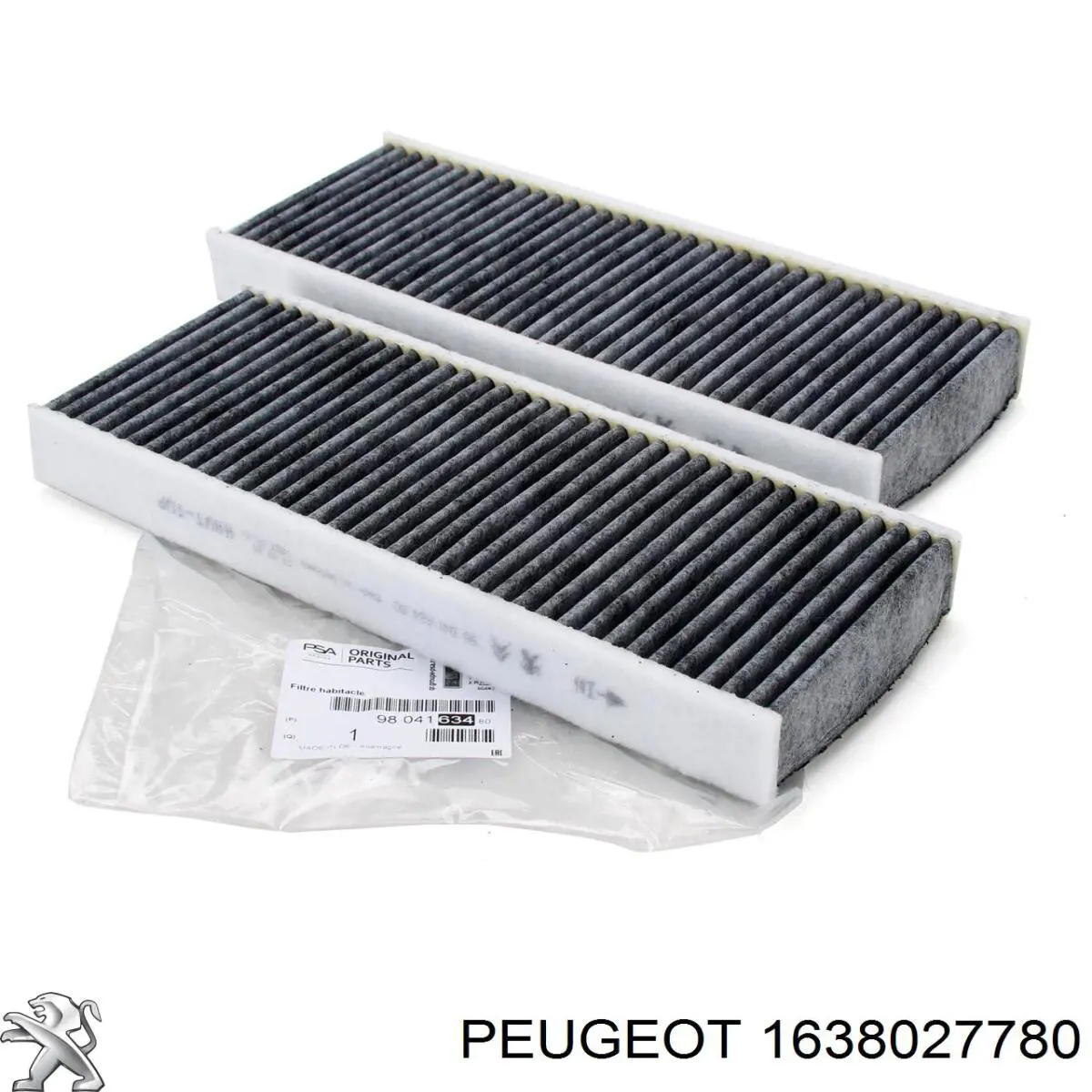 El filtro de aire Peugeot/Citroen 1638027780 precio, desde 12,36 EUR