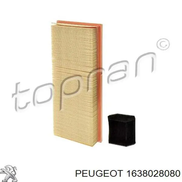 Filtro de aire 1638028080 Peugeot/Citroen