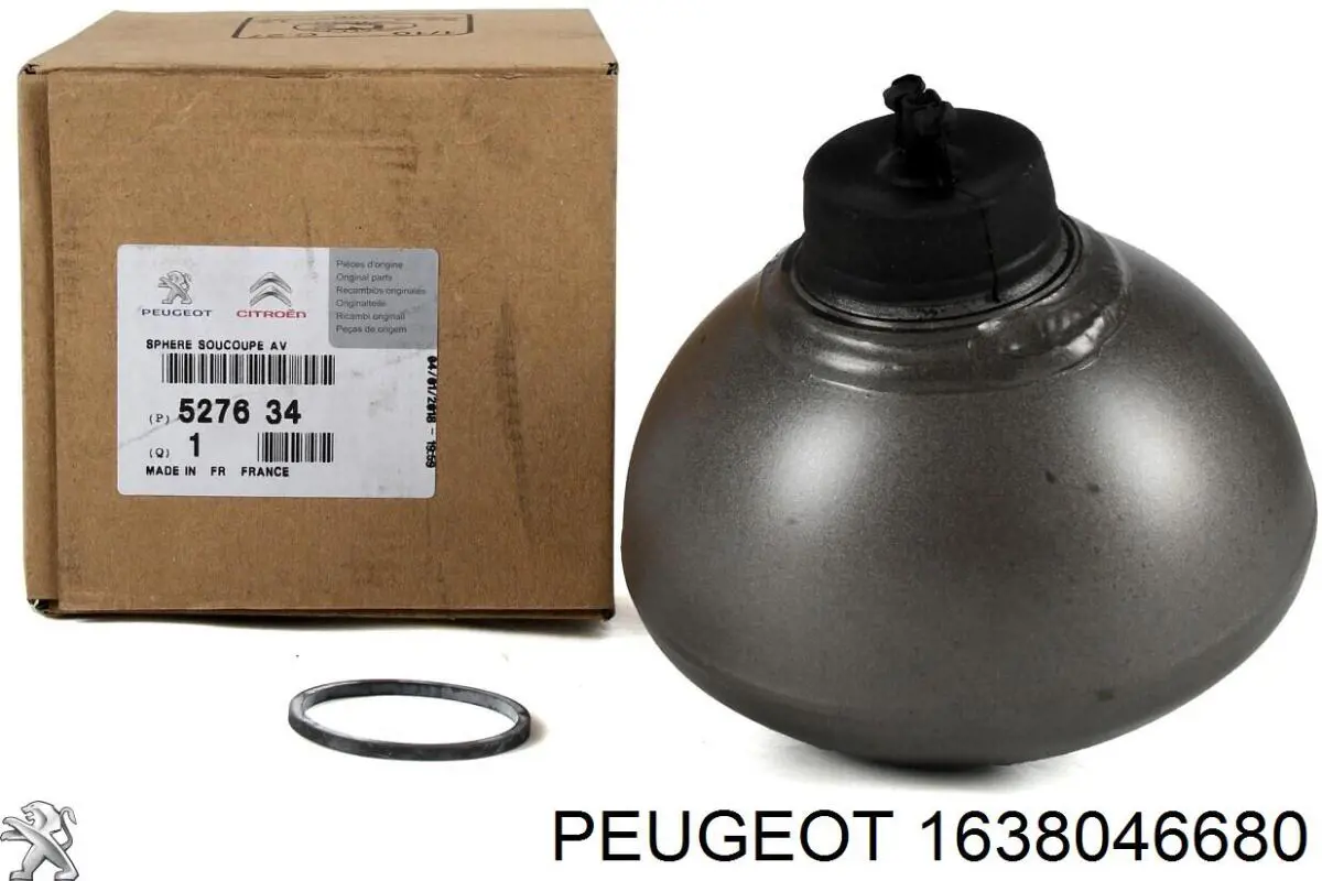 Comprar 1638377980 Peugeot/Citroen Esfera de la suspensión delantera