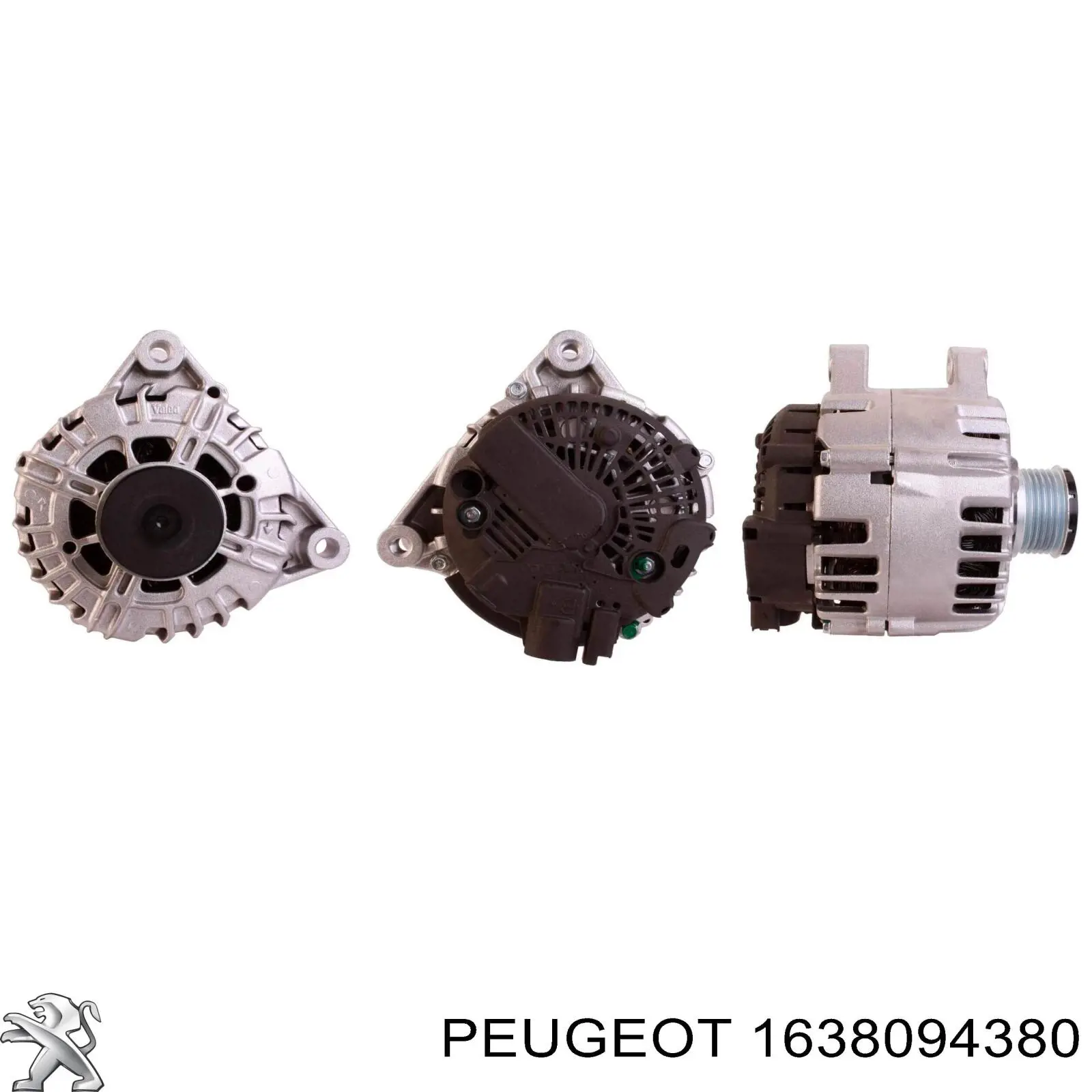 Alternador del motor Peugeot/Citroen 1638094380 precio, desde 107,10 EUR
