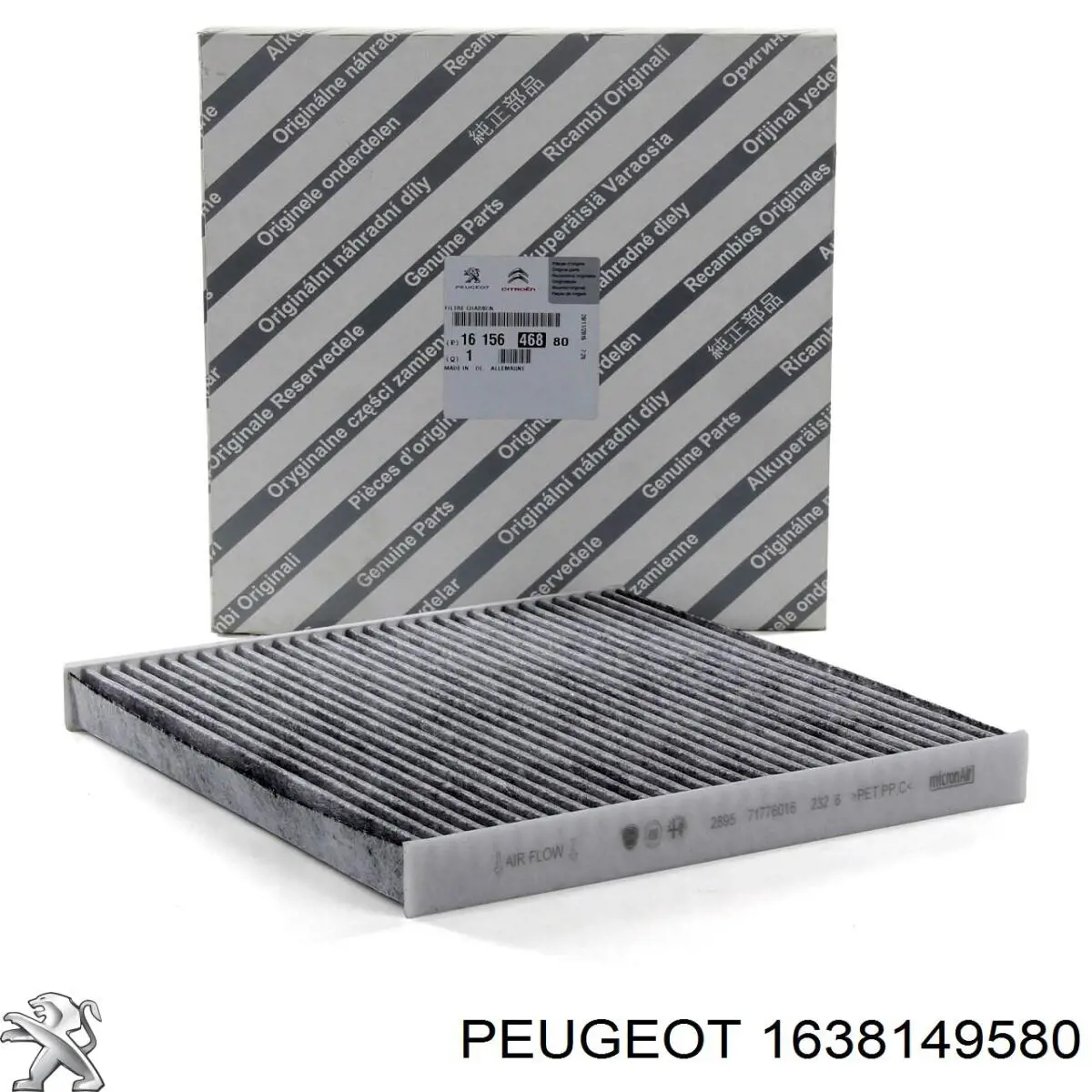 Comprar 1638149580 Peugeot/Citroen Filtro diesel