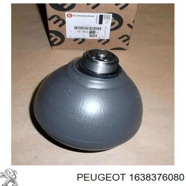 1638376080 Peugeot/Citroen esfera del amortiguación trasera