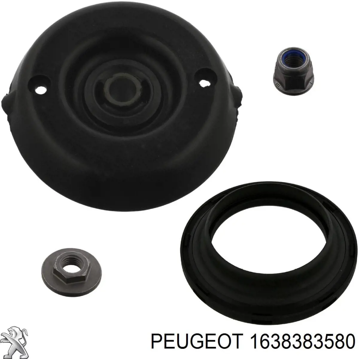 1638383580 Peugeot/Citroen soporte amortiguador delantero