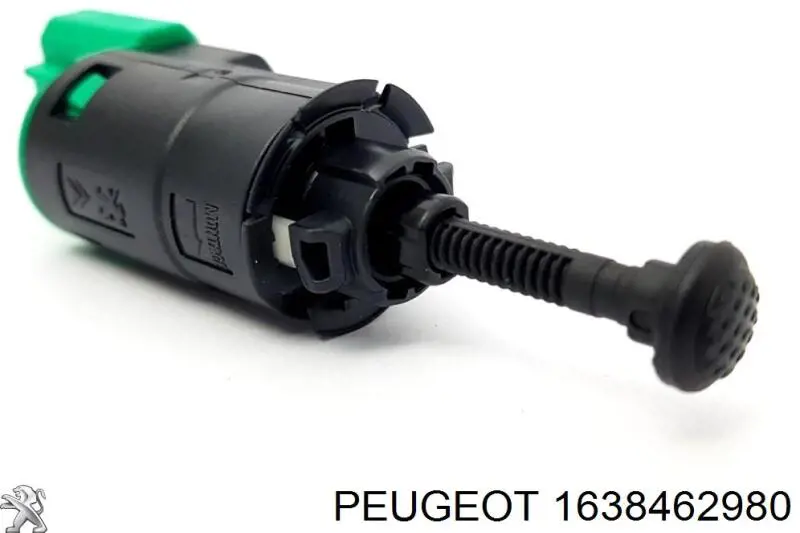1638462980 Peugeot/Citroen sensor, interruptor de contacto eléctrico para puerta corrediza, en carrocería