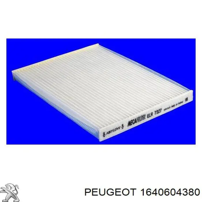 Comprar 1640604380 Peugeot/Citroen Filtro de aire del habitáculo