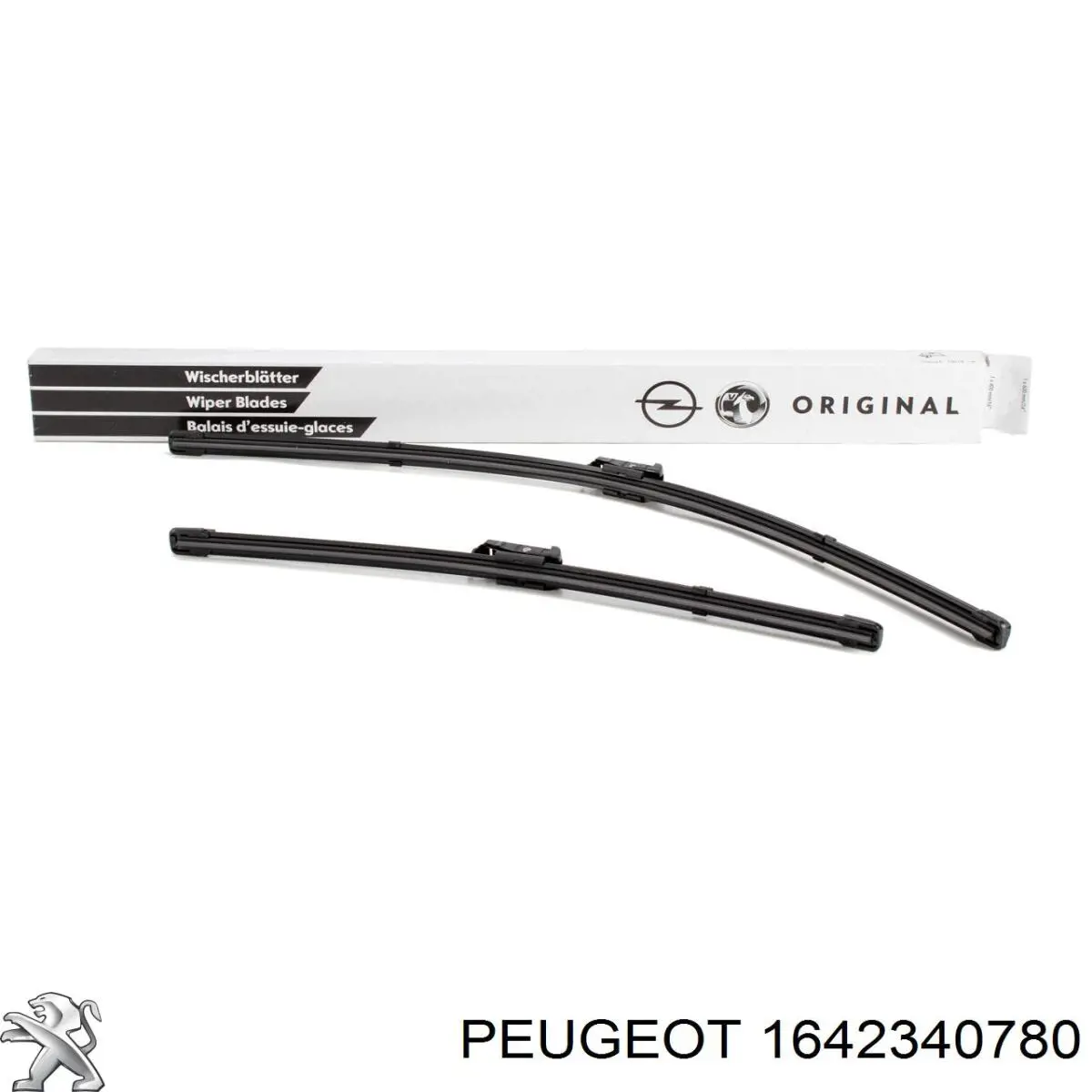 Comprar 1642340780 Peugeot/Citroen Escobilla del limpiaparabrisas del lado del conductor