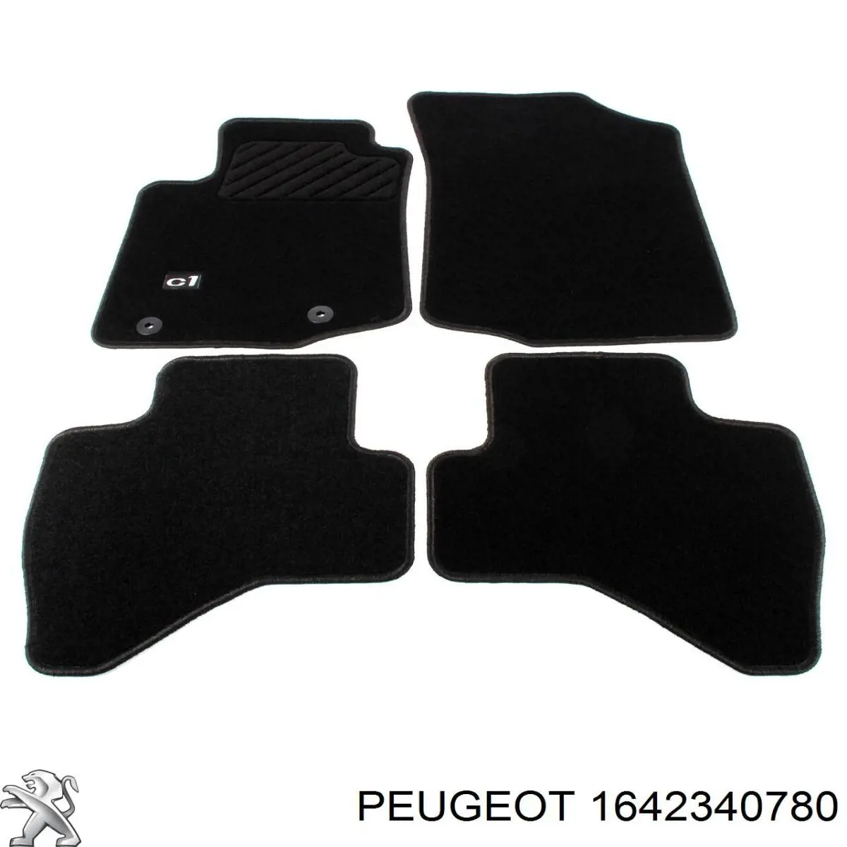 Escobilla del limpiaparabrisas del lado del conductor 1642340780 Peugeot/Citroen