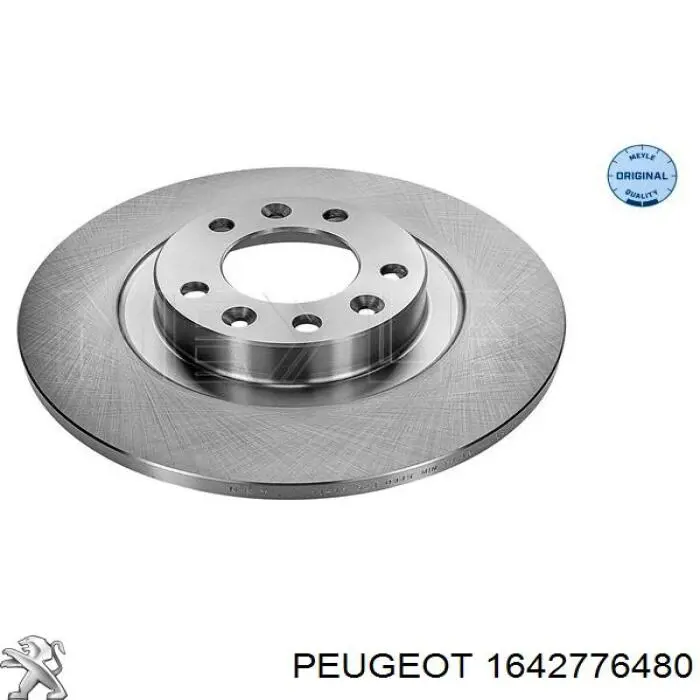 1642776480 Peugeot/Citroen disco de freno trasero