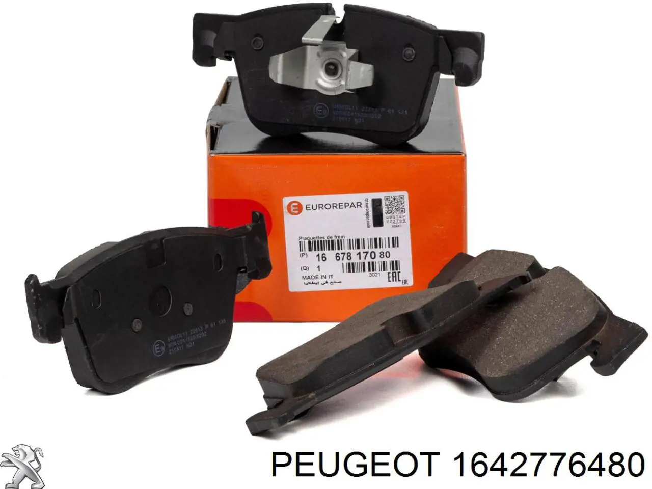 Disco de freno trasero 1642776480 Peugeot/Citroen