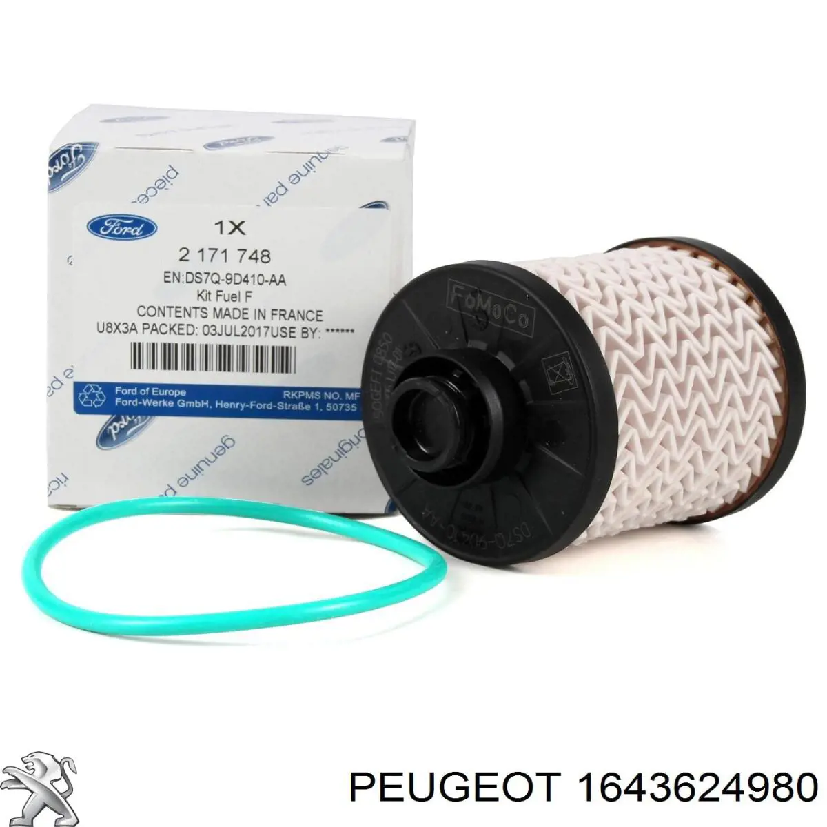 1643624980 Peugeot/Citroen Filtro de gasolina