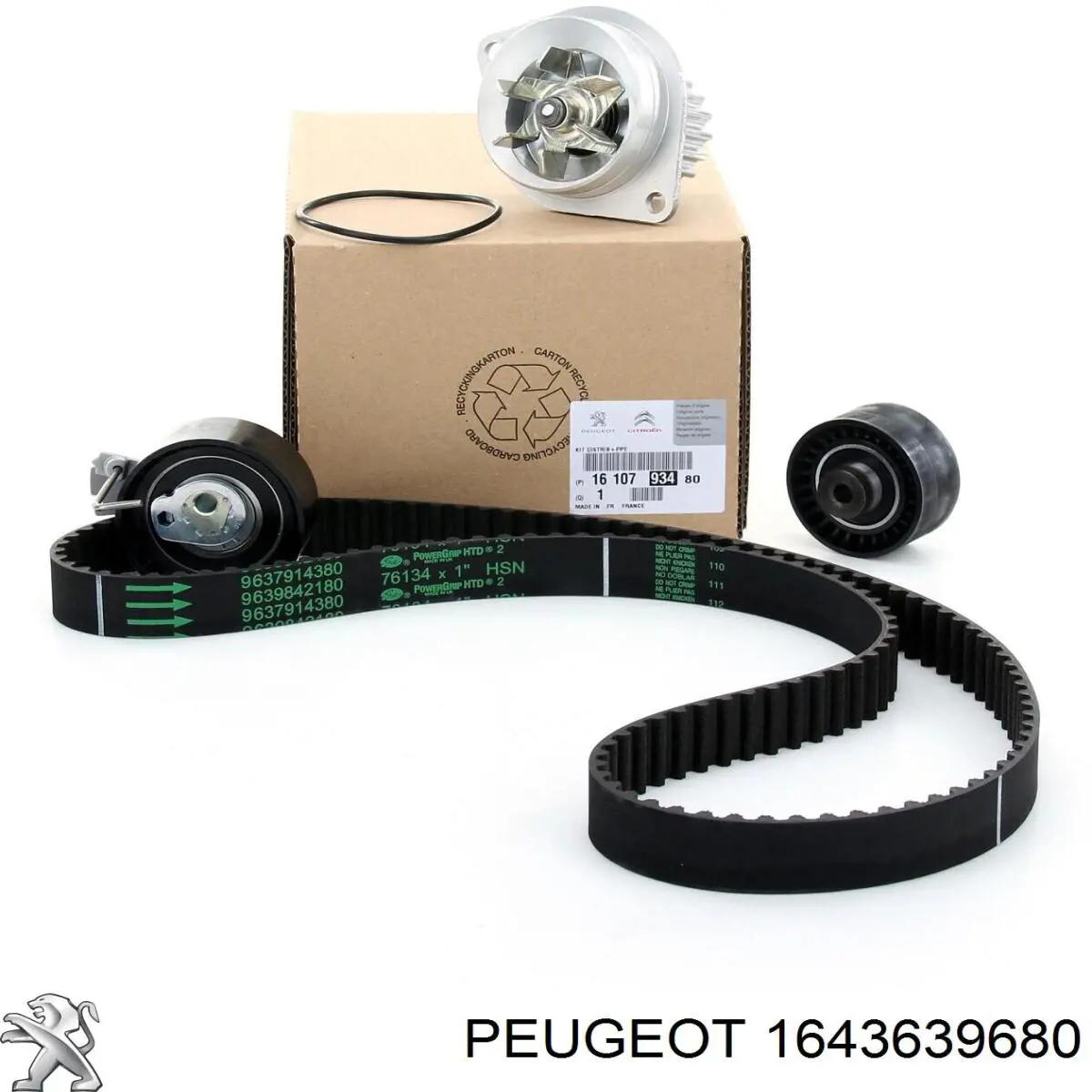 Comprar 1643639680 Peugeot/Citroen Kit de correa de distribución