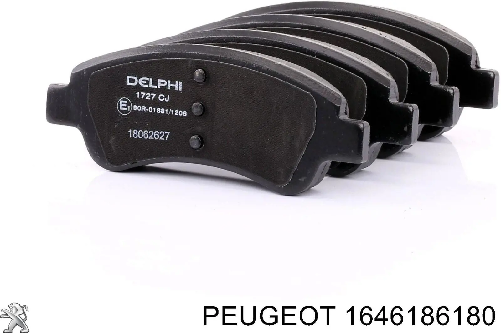 1646186180 Peugeot/Citroen Pastillas delanteras