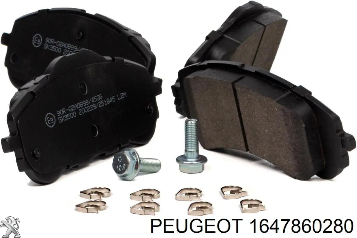 1647860280 Peugeot/Citroen Pastillas delanteras