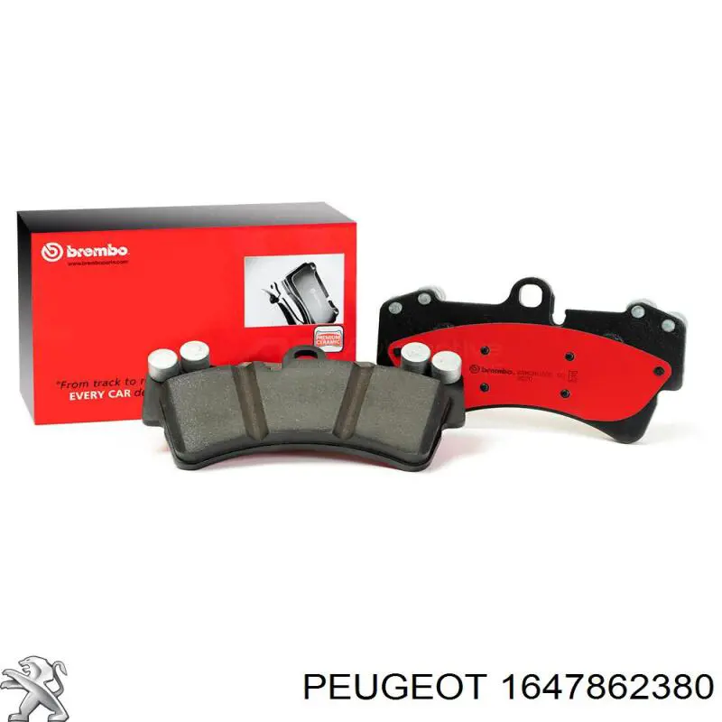 Pastillas de freno delanteras Citroen C3 1 FC