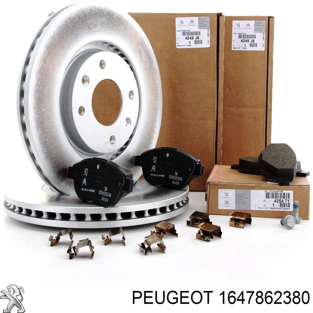 Pastillas de freno delanteras Citroen C3 1 FC