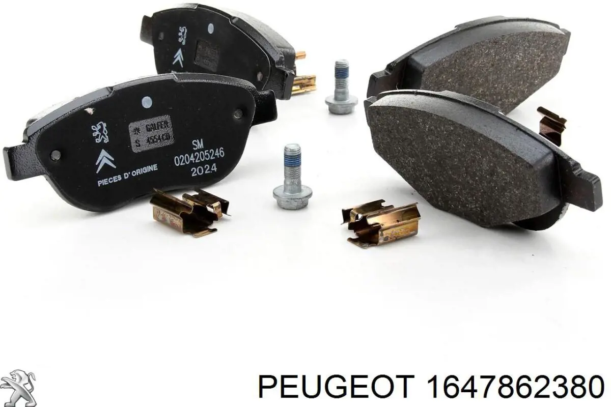 Pastillas de freno delanteras Citroen C3 1 FC