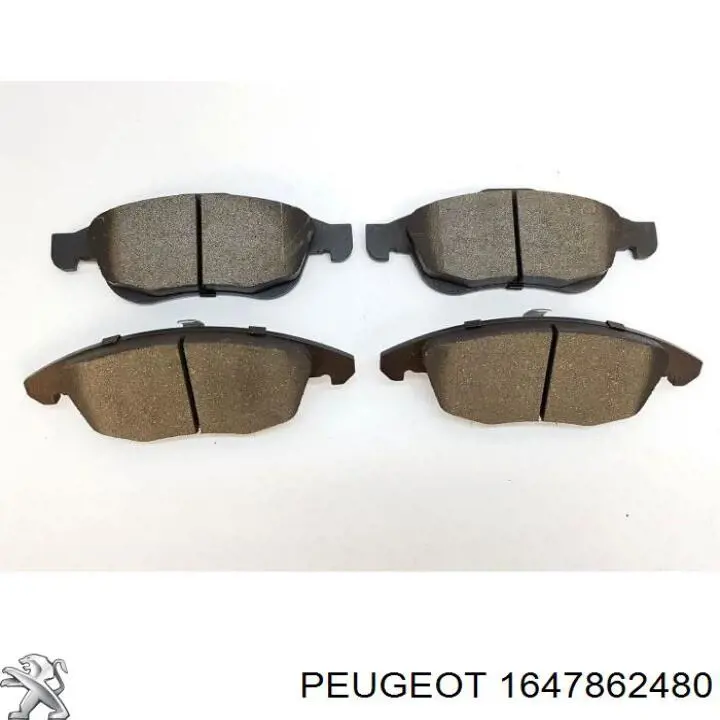 Pastillas de freno delanteras Citroen C4 UA