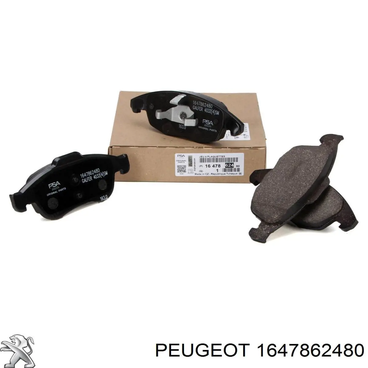 1647862480 Peugeot/Citroen pastillas de freno delanteras