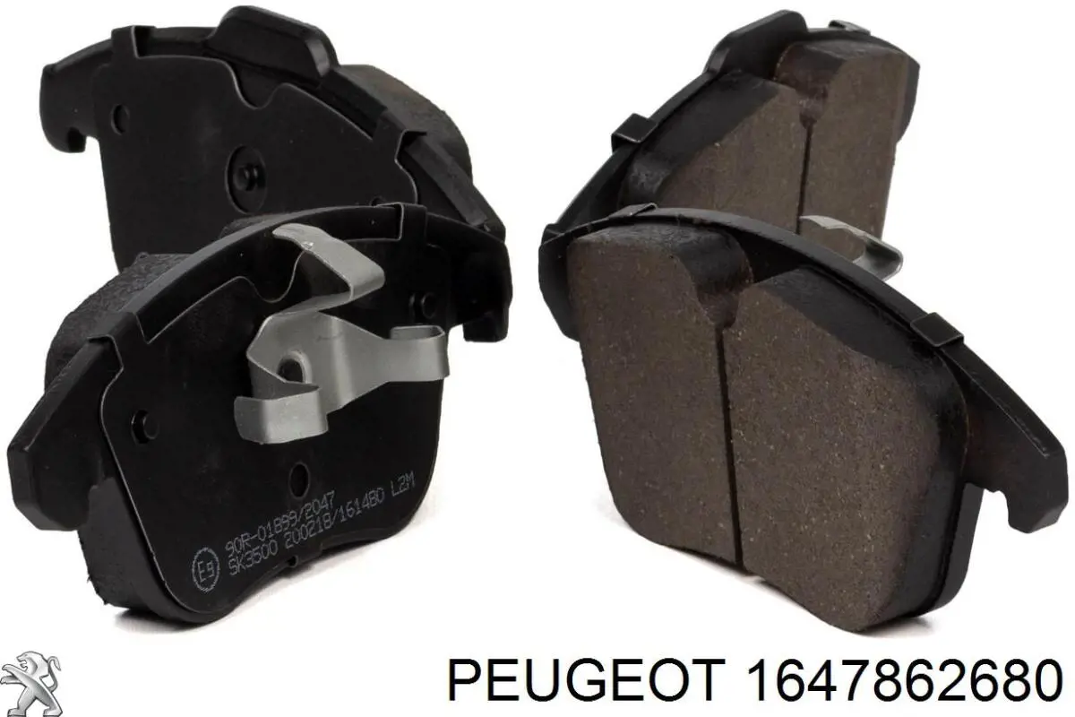 Pastillas de freno delanteras Peugeot 307 3B