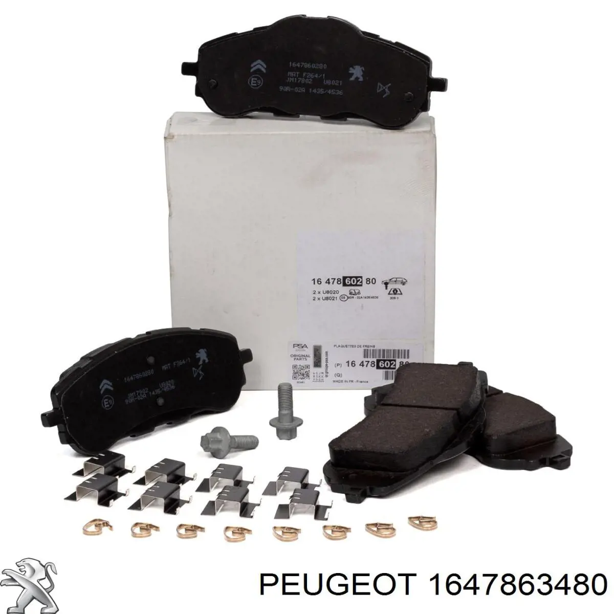 Pastillas de freno delanteras Citroen C4