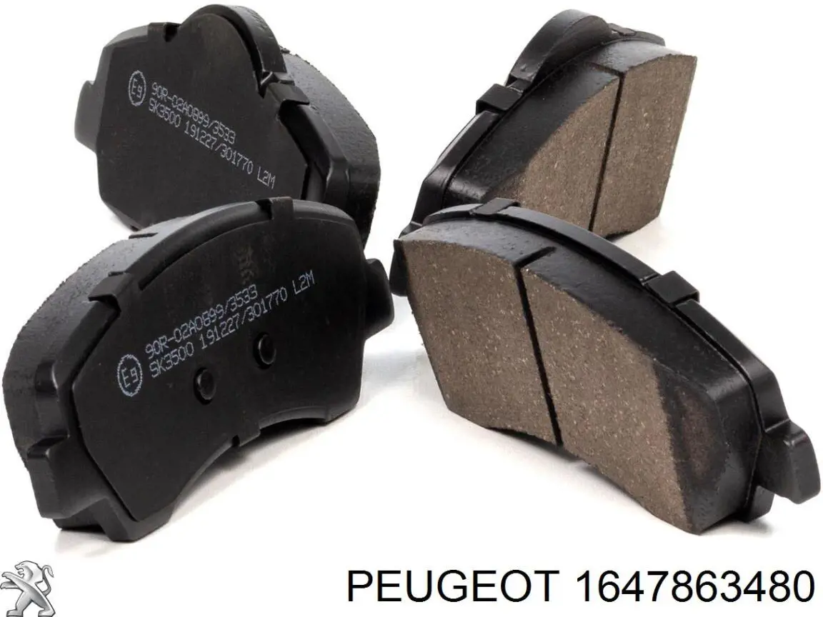 Pastillas de freno delanteras Citroen C4