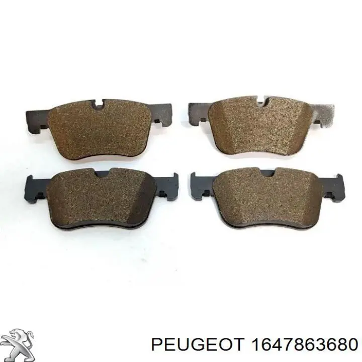 Comprar 1647863680 Peugeot/Citroen Pastillas delanteras de freno