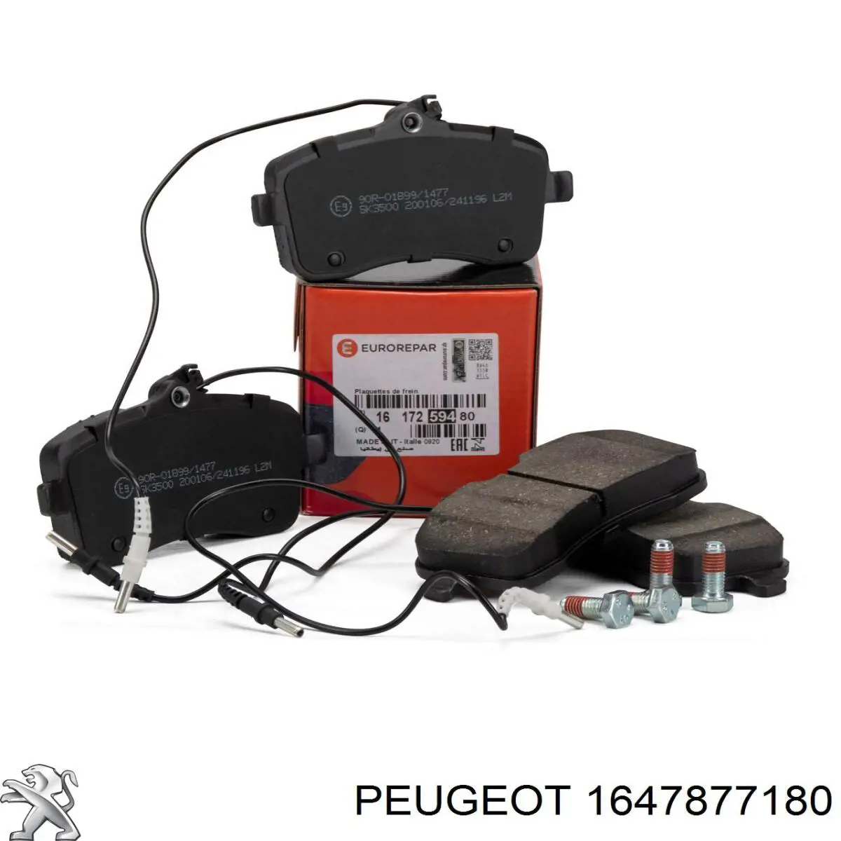 Comprar 1647877180 Peugeot/Citroen Pastillas delanteras de freno