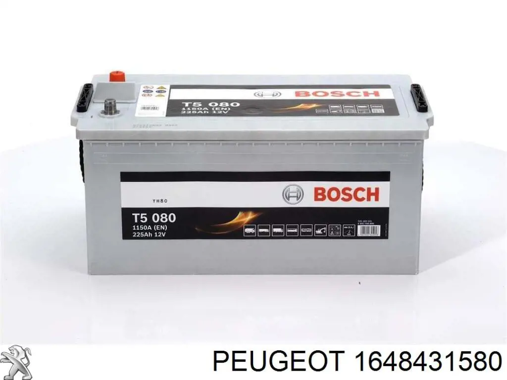 Comprar 1648431580 Peugeot/Citroen Batería de coche