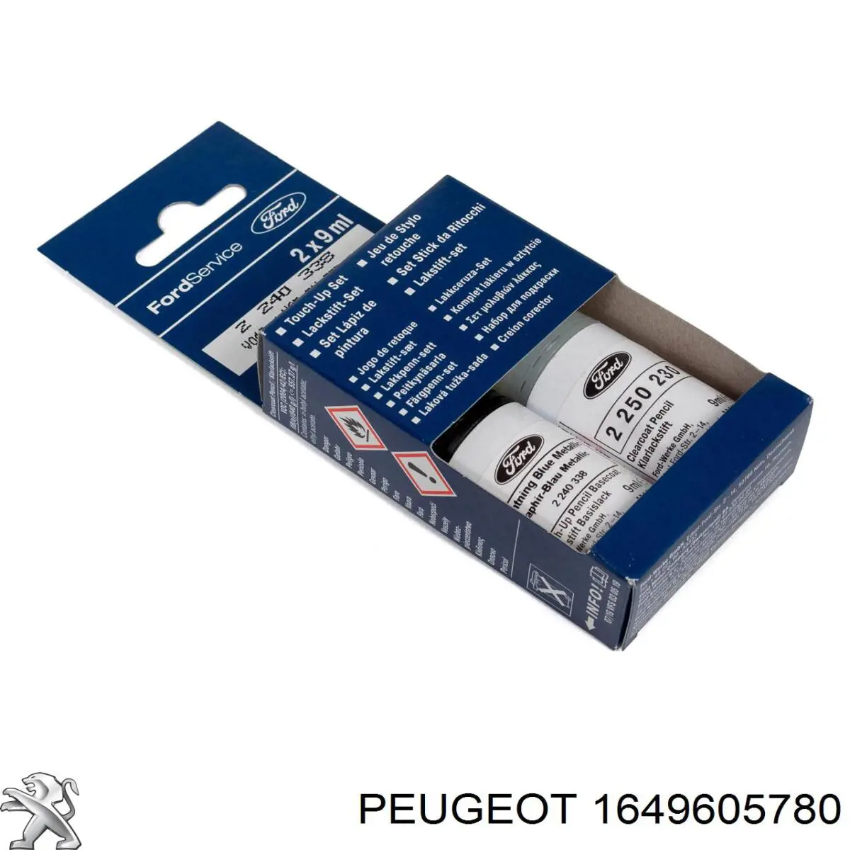 Lápiz de retoque 1649605780 Peugeot/Citroen