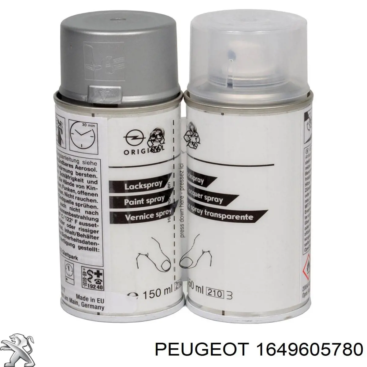 Lápiz de retoque Peugeot/Citroen 1649605780 precio, desde 23,28 EUR