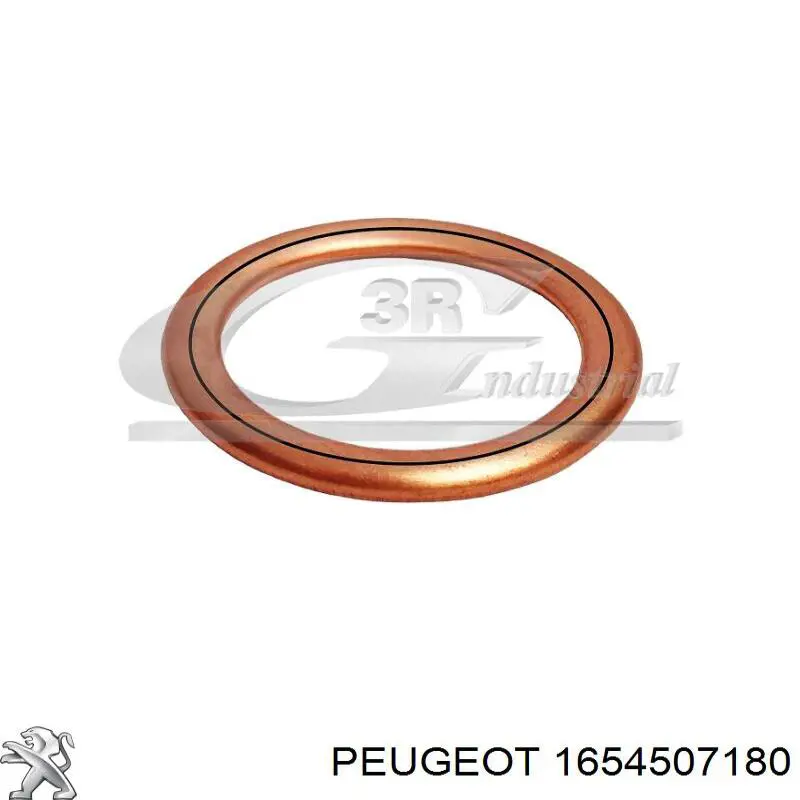 1654507180 Peugeot/Citroen sello de aceite de valvula (rascador de aceite Entrada/Salida Kit De Motor)