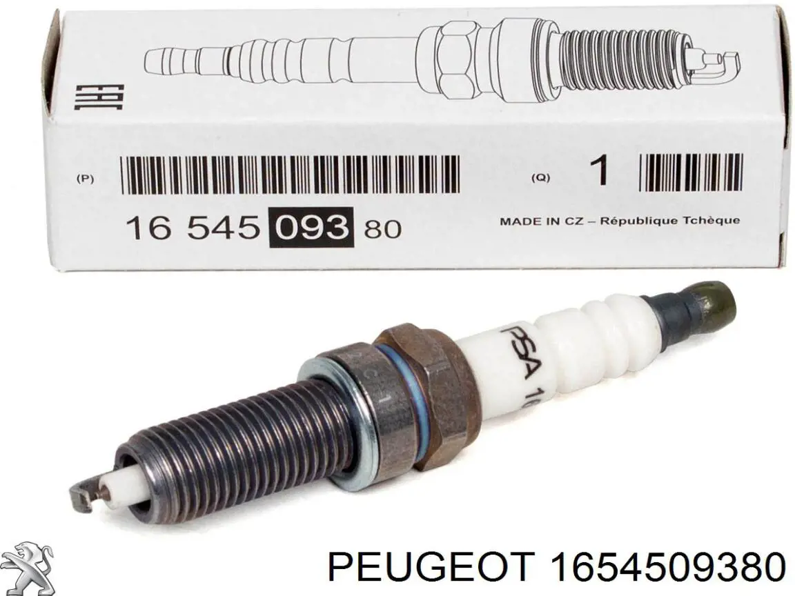 1654509380 Peugeot/Citroen Bujía de ignición