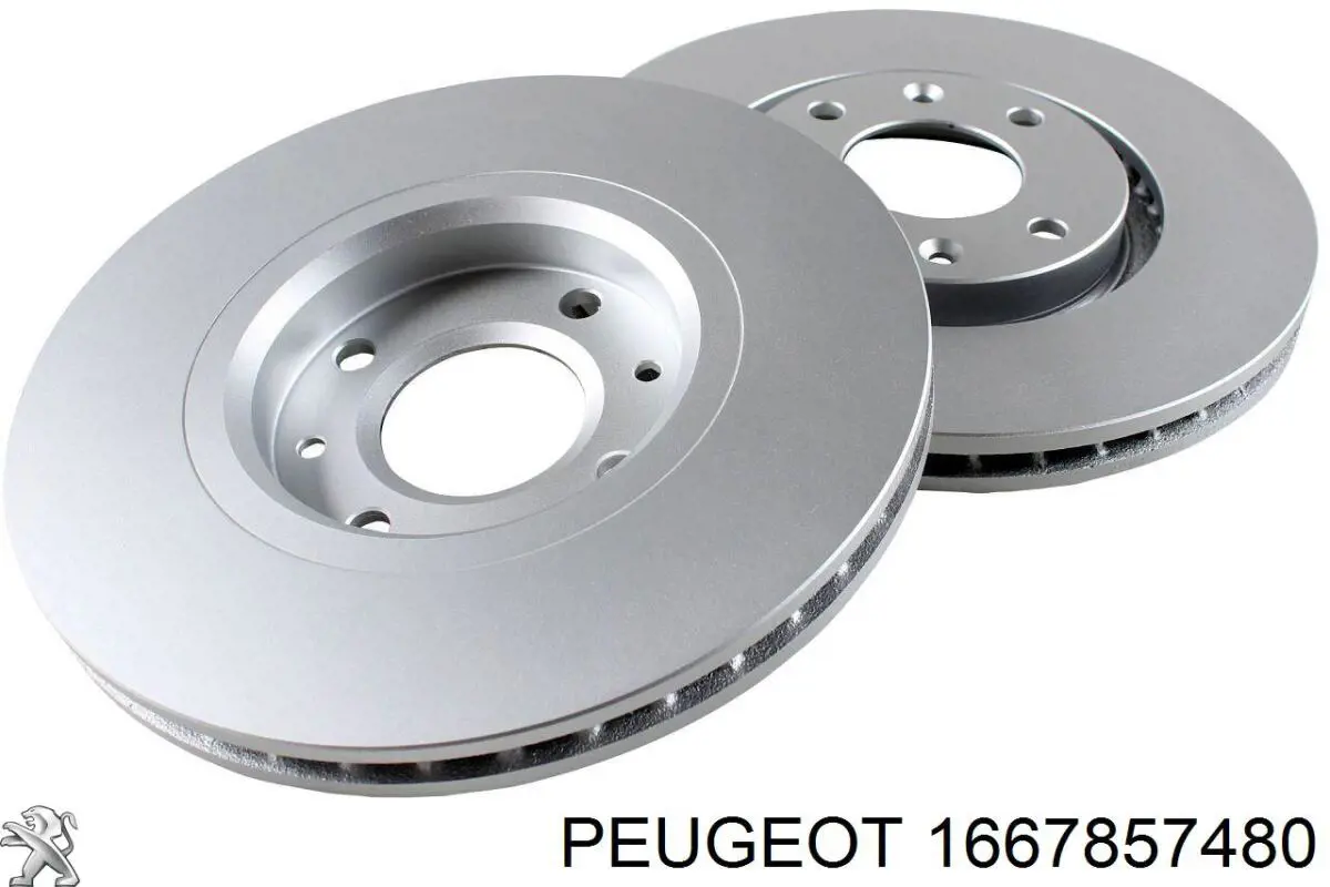1667857480 Peugeot/Citroen disco de freno delantero