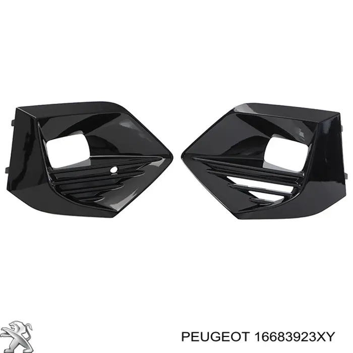 168464289V Peugeot/Citroen Rejilla, parachoques delantero