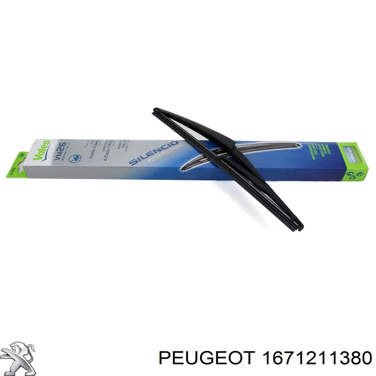 Limpiaparabrisas de luna trasera Nissan Qashqai 2 J11