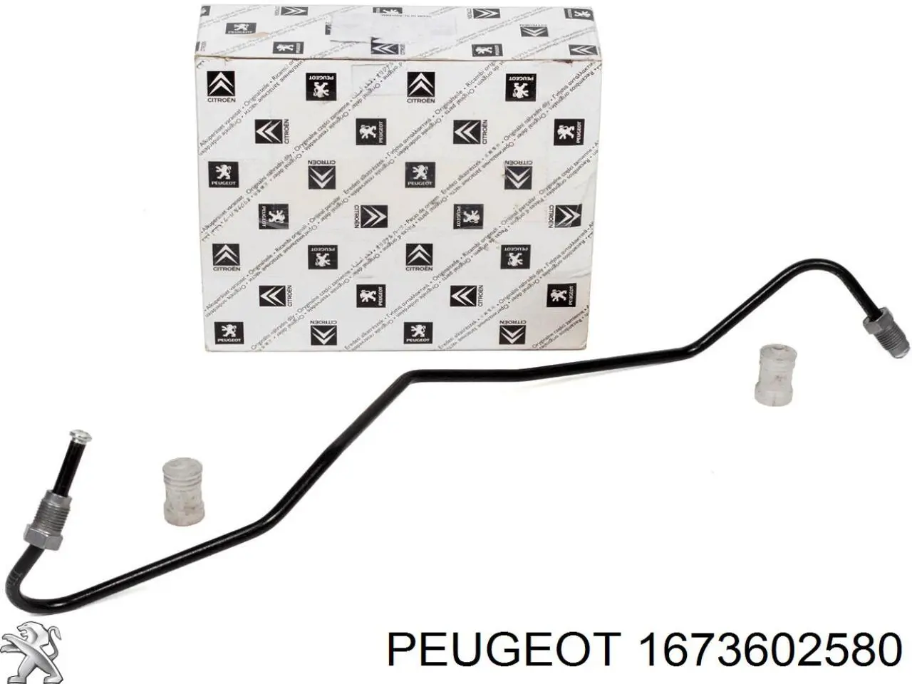 Comprar 1673602580 Peugeot/Citroen Tubo de freno trasero derecho