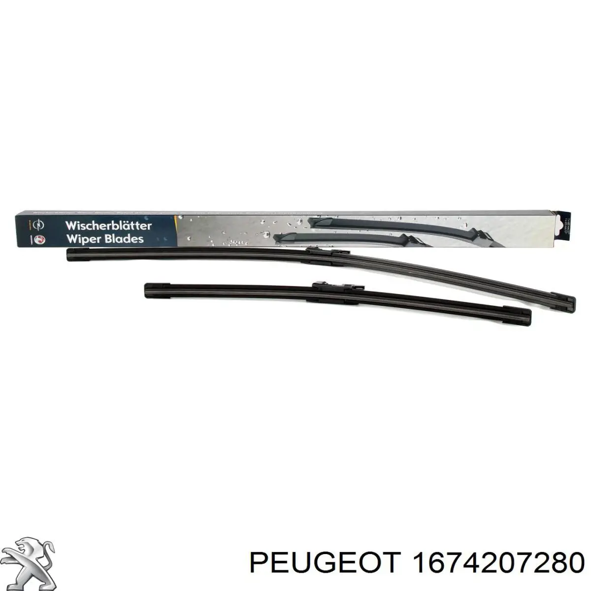 Escobillas delanteras Peugeot/Citroen 1674207280 precio, desde 24,08 EUR