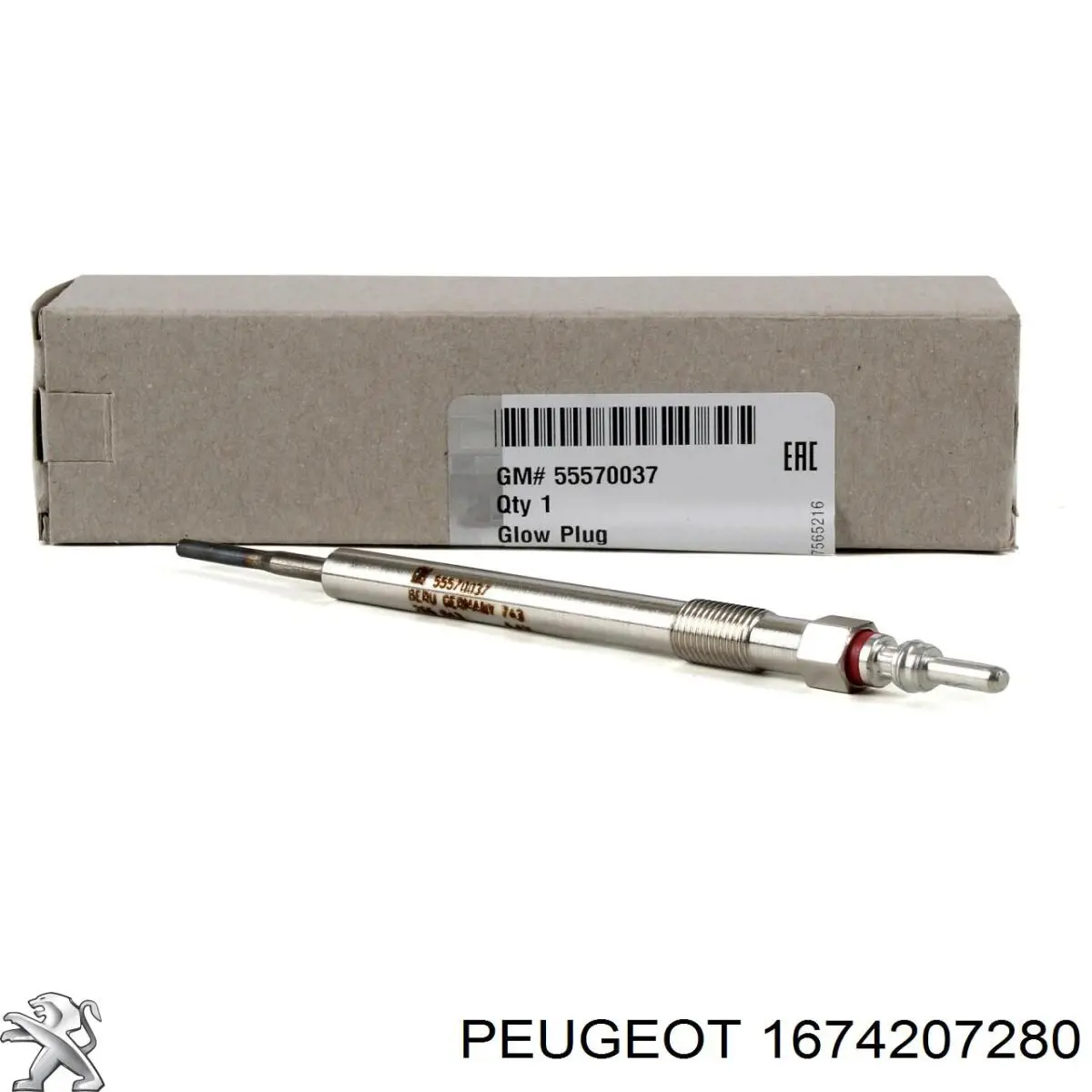 Comprar 1674207280 Peugeot/Citroen Juego de escobillas de luna delantera, 2 piezas