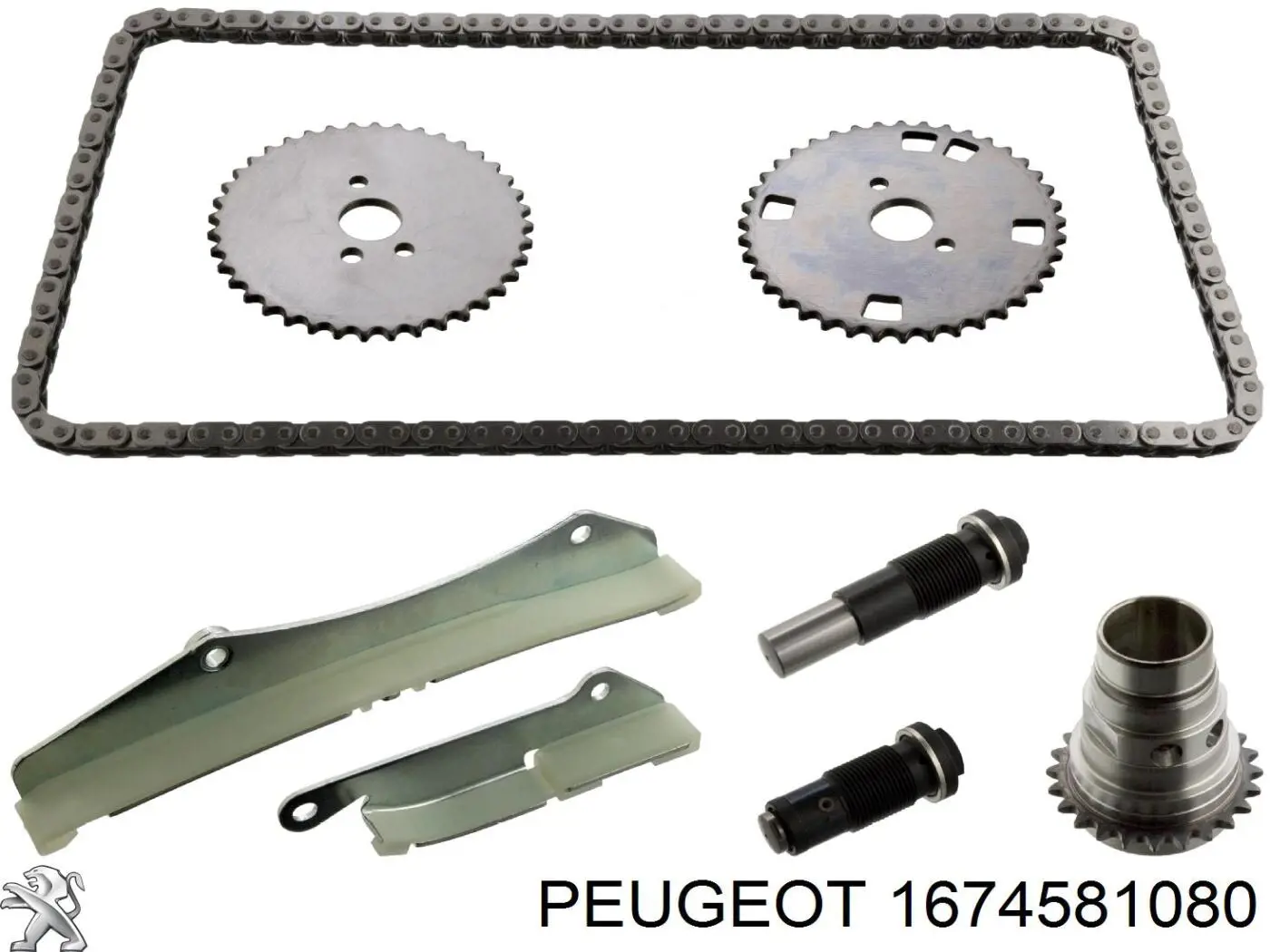 1674581080 Peugeot/Citroen kit de cadenas de distribución
