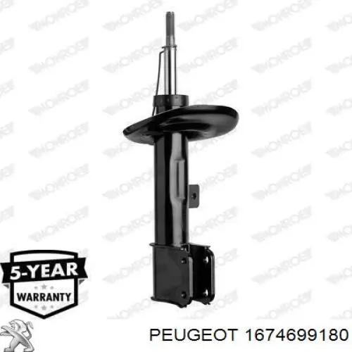 Amortiguador delantero izquierdo Peugeot/Citroen 1674699180 precio, desde 63,04 EUR