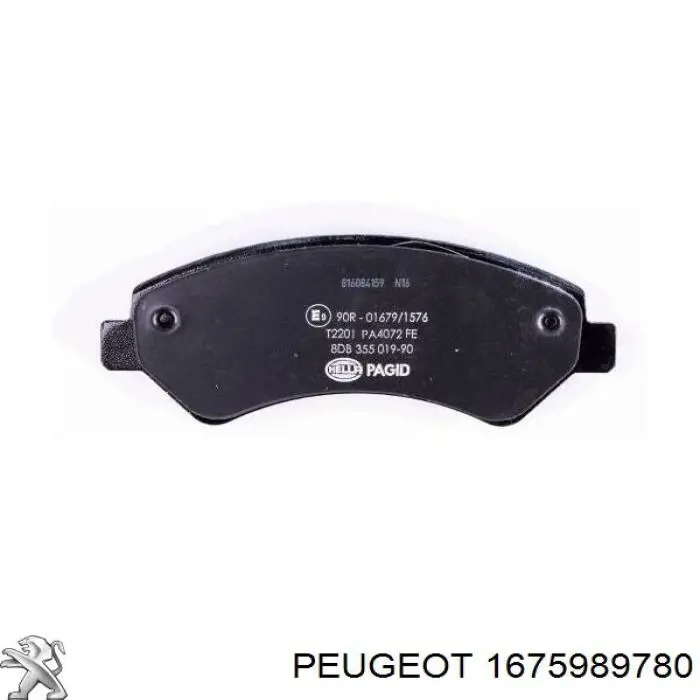 Pastillas de freno 1675989780 Peugeot/Citroen