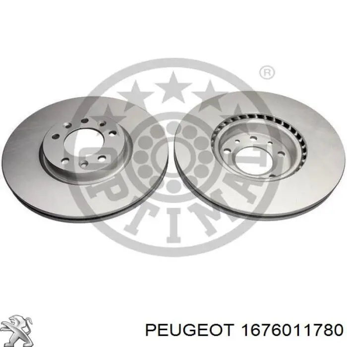 Frenos delanteros Peugeot/Citroen 1676011780 precio, desde 60,00 EUR
