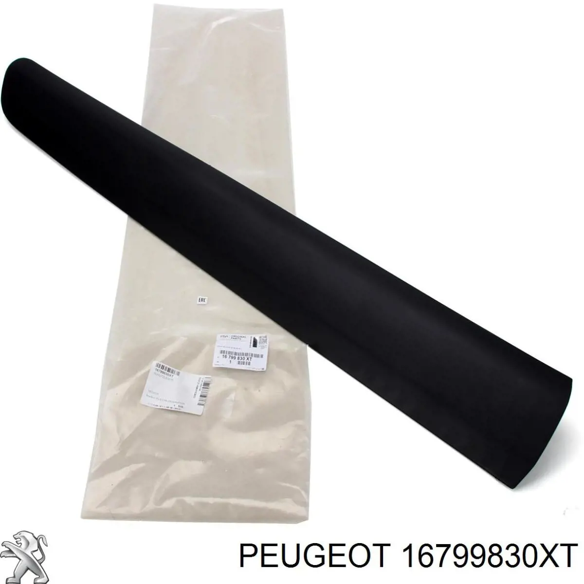 Comprar 00008545GT Peugeot/Citroen Moldura inferior de puerta delantera derecha