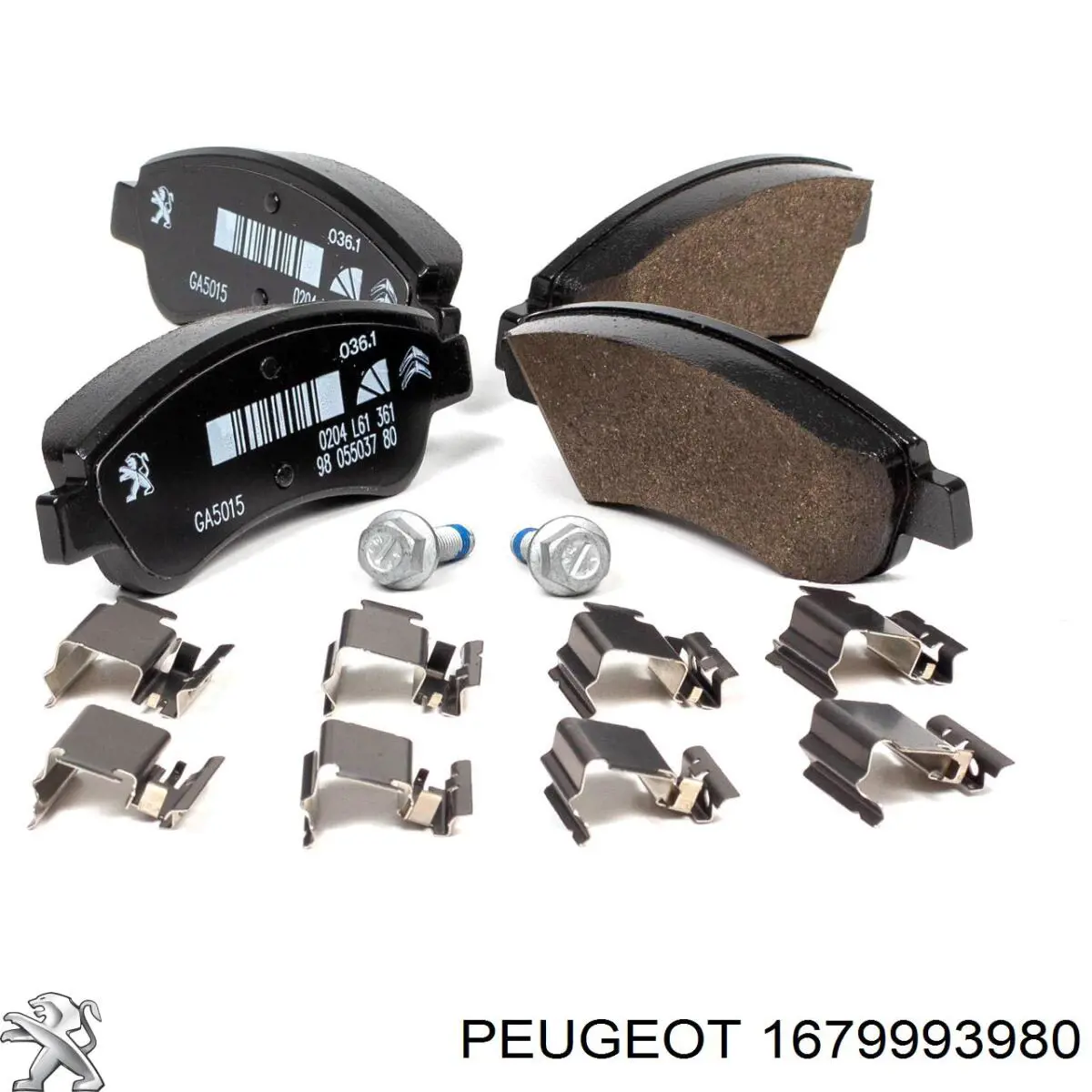 Comprar 1679993980 Peugeot/Citroen Pastillas delanteras de freno