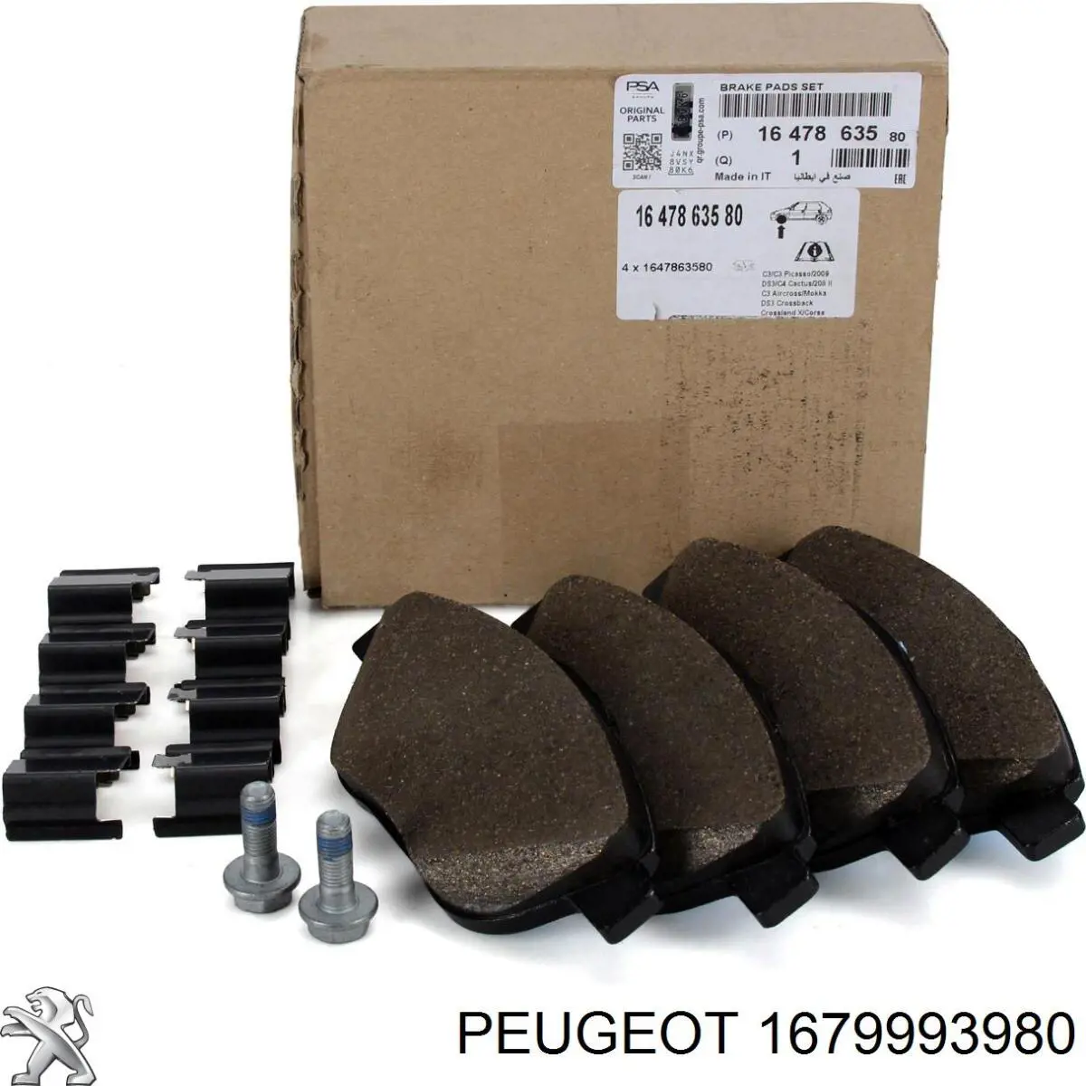 Pastillas freno delanteras Peugeot/Citroen 1679993980 precio, desde 18,86 EUR