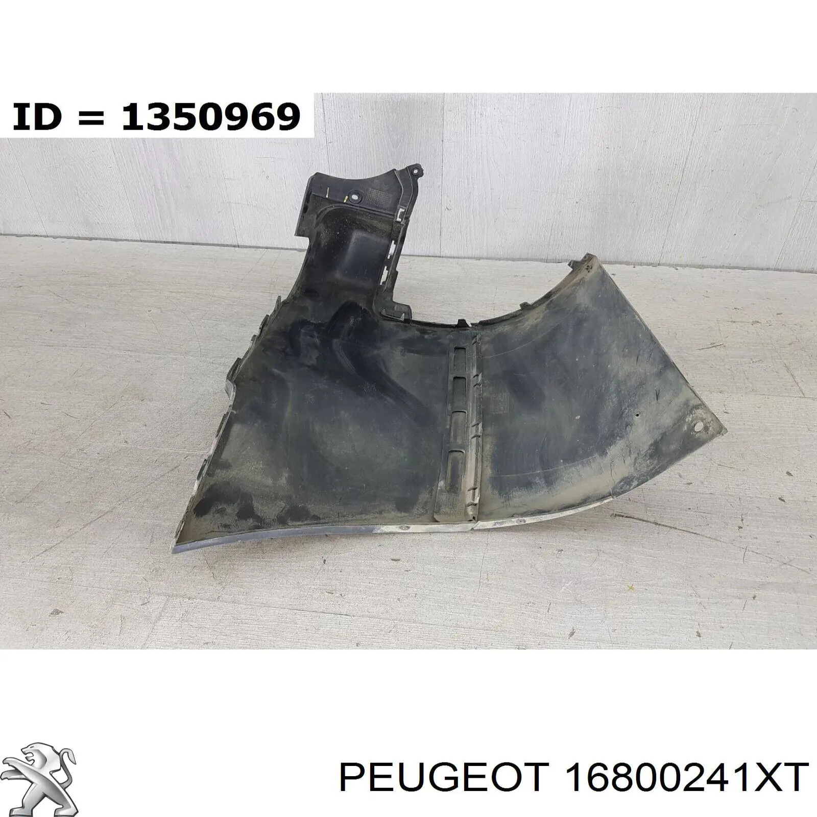 Parachoques posterior, parte derecha Peugeot/Citroen 7410FT