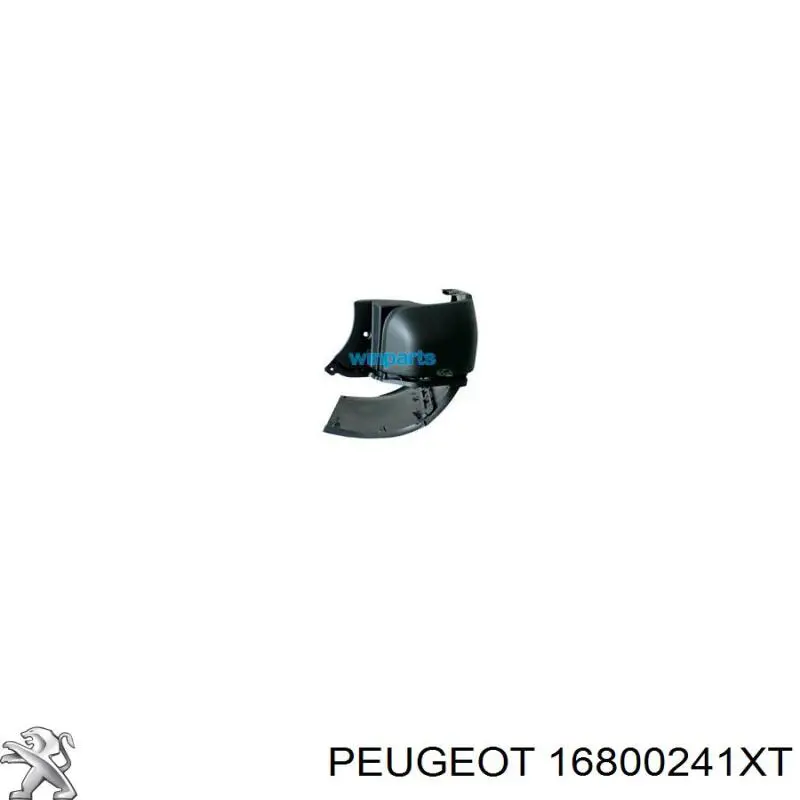 Comprar 7410FT Peugeot/Citroen Parachoques trasero, parte derecha