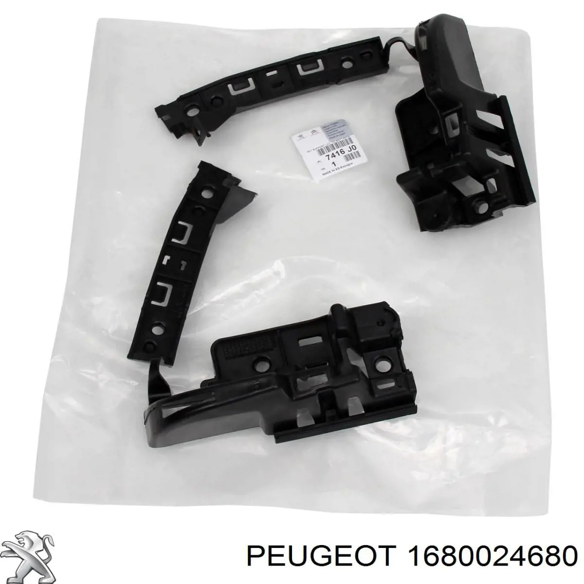 Kit de soportes/fijaciones del parachoques trasero 2352967 Polcar